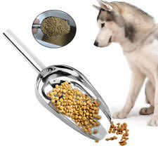 Stainless Steel Pet Food Shovel Food Feeding Spoon Supplies