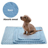 Rikounan Washable Summer Cooling Mat for Dogs Cats