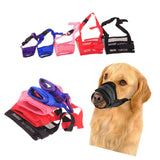 Pet Dog Adjustable Muzzle For Dogs Breathable Small