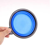 Food Grade Silicone Foldable Dog Bowl Outdoor Portable Hound