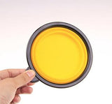 Food Grade Silicone Foldable Dog Bowl Outdoor Portable Hound