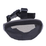 Dog Anti Stop Mask Bite Mesh Mouth Muzzle Short