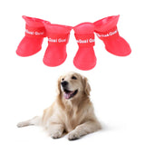 Pet Dog Rain Shoes For Dogs Booties Rubber