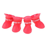 Pet Dog Rain Shoes For Dogs Booties Rubber
