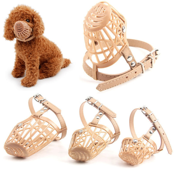 Basket Design Strong Anti-biting Dog Mouth Muzzle Mask Anti-Bite Bark Muzzles for Dogs