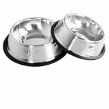 New Dog Cat Bowls Stainless Steel
