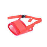 Mesh Breathable Dog Mouth Muzzle Anti Bite Chew Covering Muzzle For Dogs Nylon Pet Safety Mouth Cover Muzzle Pets