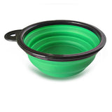 Silicone Portable Folding Dog Bowl Cat And Dog Water Feeding