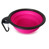 Silicone Portable Folding Dog Bowl Cat And Dog Water Feeding