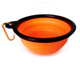 Silicone Portable Folding Dog Bowl Cat And Dog Water Feeding