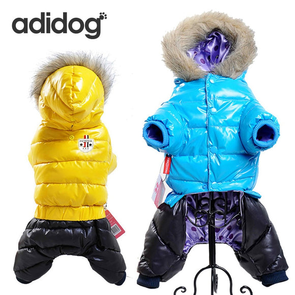 Hot Sale Winter Pet Dog Clothes Super Warm Down Jacket For Small Dogs Waterproof Dog Coat Thicker Cotton Hoodies For Chihuahua