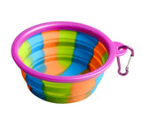 Hoomall Folding Dog Bowl Outfit Portable Silicone Small Mudium Dog