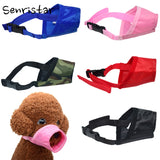 Dog Muzzles Pet Soft Barking Mesh Mouth Mask Anti Bark Bite