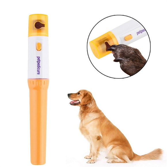 Electric Painless Pet Nail Clipper Pet Dogs Cats Paw Nail Trimmer Cut Pets Grinding File Kit Grooming Products