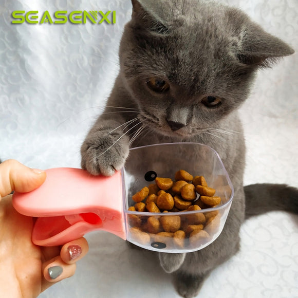 Pet Food Spoon For Dog Bowls Multi Function Bowl For Cats/Puppies