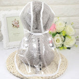 Raincoat and water for dogs