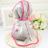 Raincoat and water for dogs