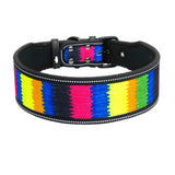 Reflective Nylon Dog Collar  Pet Collars For Medium Large Dogs Pitbull German Shepherd