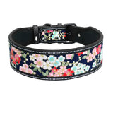 Reflective Nylon Dog Collar  Pet Collars For Medium Large Dogs Pitbull German Shepherd