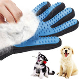 Silicone Pet Dog brush Glove Deshedding Gentle Efficient Pet Grooming Glove Dog Bath Cat cleaning Supplies Pet Glove Hair Remove