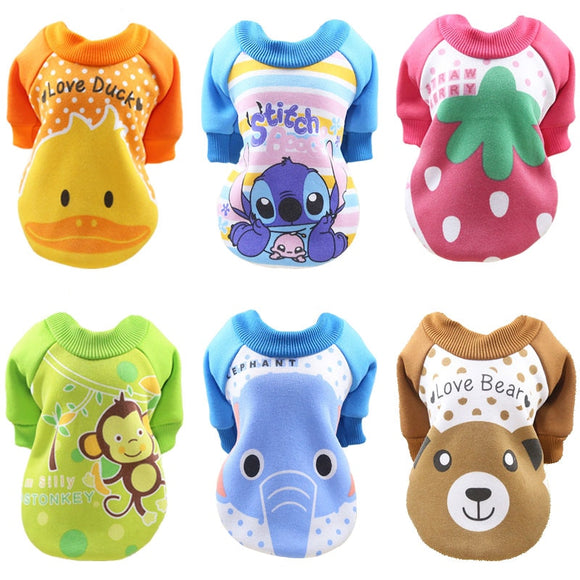 Cheap Pet Dog Clothes For Dogs Pets Clothing Small Medium Dog Shirts Winter Pet Hoodies For Dogs Costume Chihuahua Cat Clothing