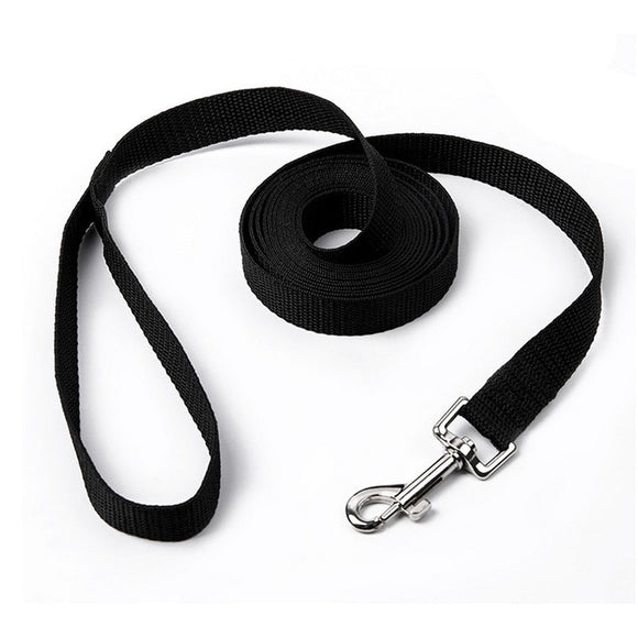 Soft Leather Puppy Dog Leash for Walking and Training