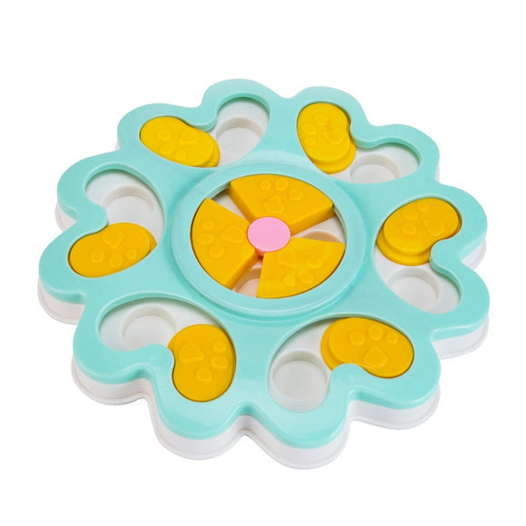 XUANRUS Puppy Treat Dispenser Dog Toys-Plastic Dog Food Puzzle